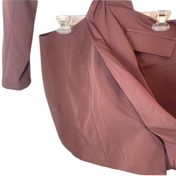 Showpo Cut Out Twist Front Blazer and Skirt Dress Outfit US size 10 / Aus 14 - Picture 11 of 16